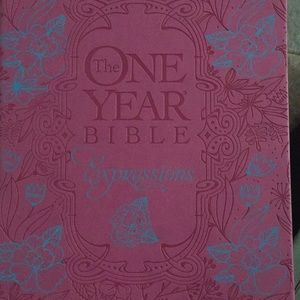 The One Year Bible - journaling Bible. Brand new.
